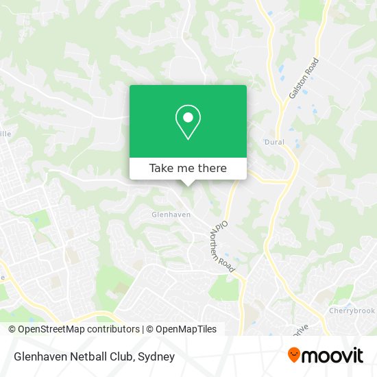 Glenhaven Netball Club map