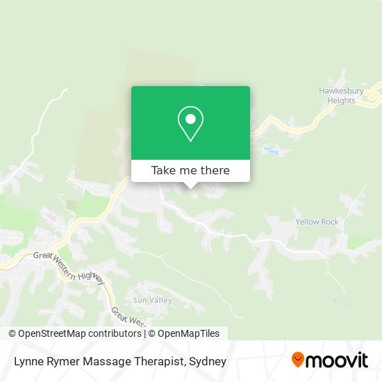 Lynne Rymer Massage Therapist map