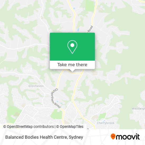 Balanced Bodies Health Centre map