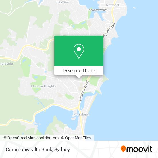 Commonwealth Bank map