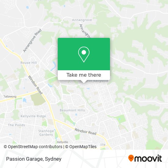 Passion Garage map