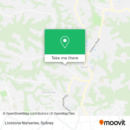 Livistona Nurseries map