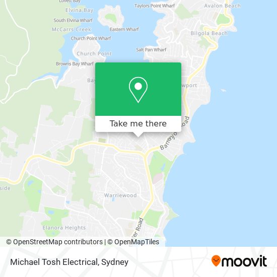 Mapa Michael Tosh Electrical