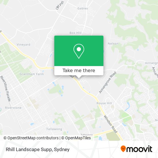 Rhill Landscape Supp map