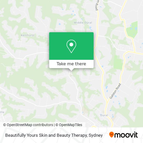 Beautifully Yours Skin and Beauty Therapy map