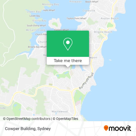 Cowper Building map