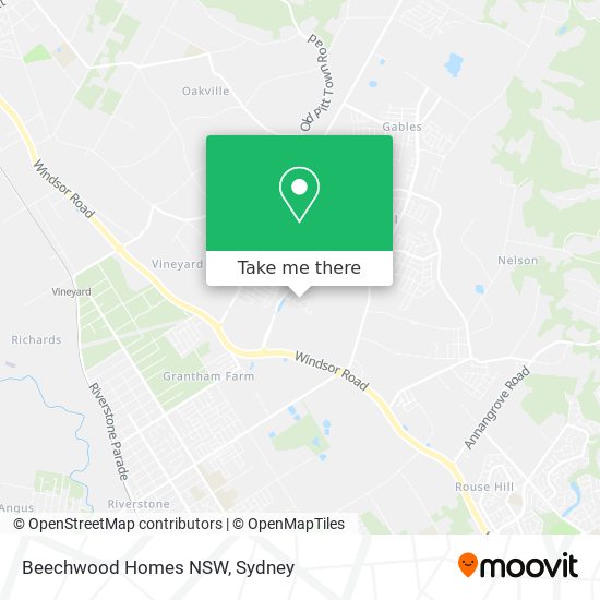 Beechwood Homes NSW map