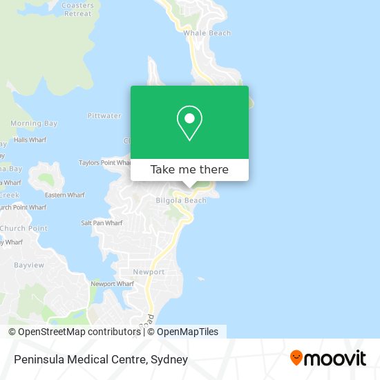 Peninsula Medical Centre map