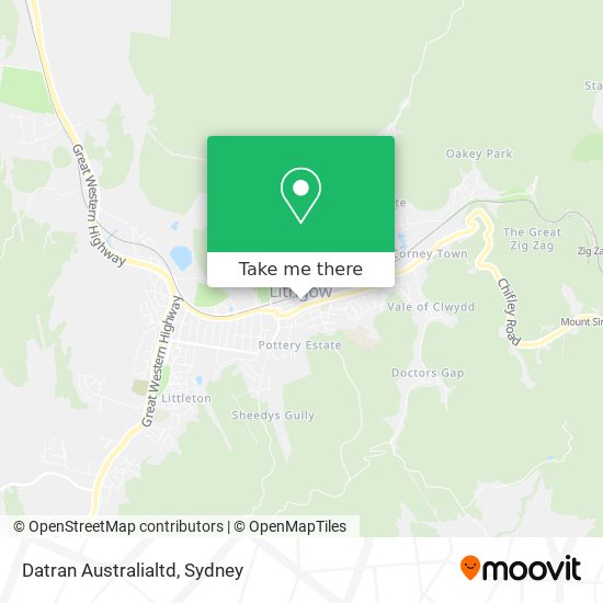 Datran Australialtd map