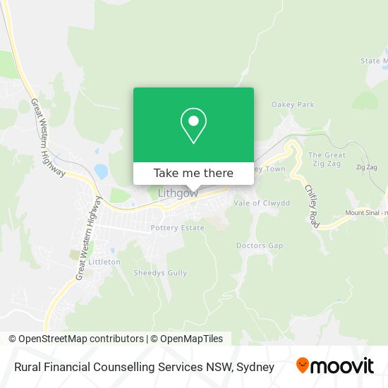 Rural Financial Counselling Services NSW map