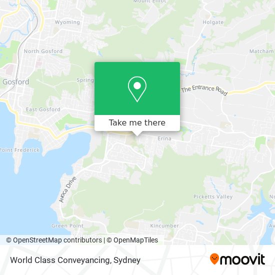 World Class Conveyancing map