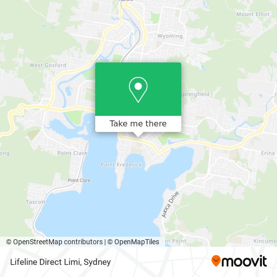 Lifeline Direct Limi map