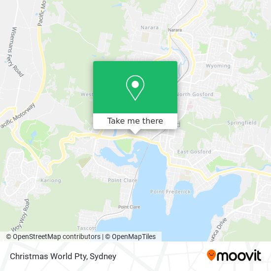 Mapa Christmas World Pty