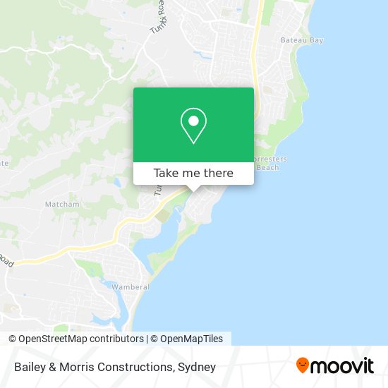 Bailey & Morris Constructions map