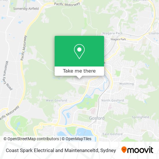 Coast Spark Electrical and Maintenanceltd map
