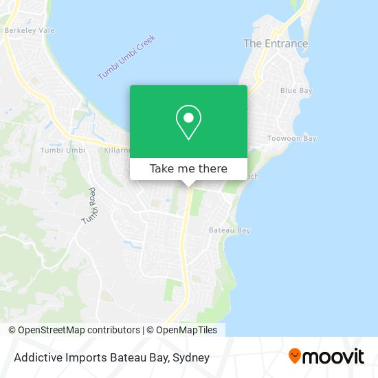 Addictive Imports Bateau Bay map