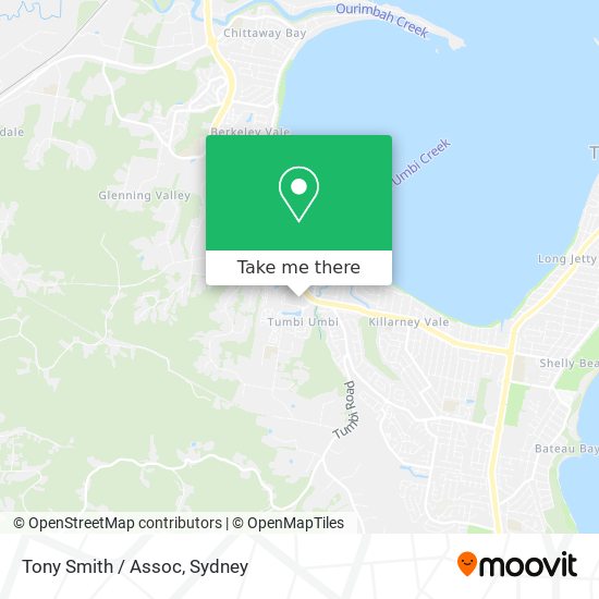 Tony Smith / Assoc map