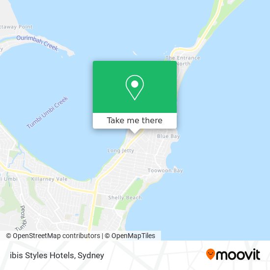 ibis Styles Hotels map
