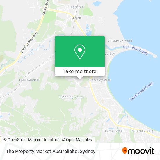 The Property Market Australialtd map