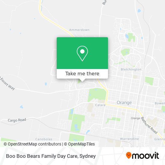 Boo Boo Bears Family Day Care map