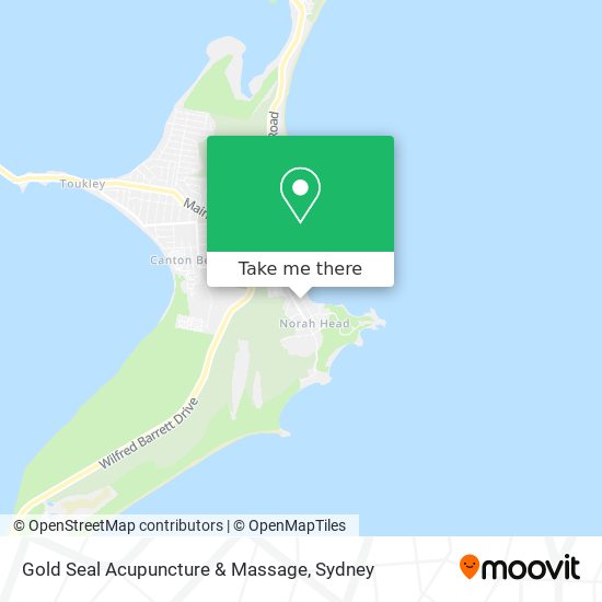 Gold Seal Acupuncture & Massage map