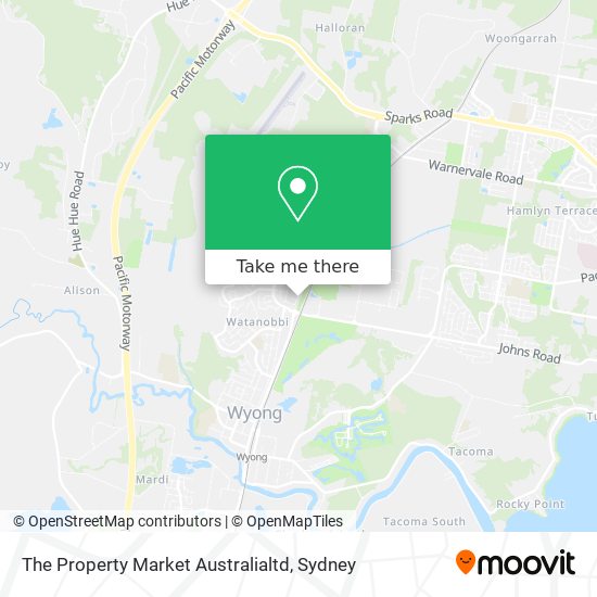 Mapa The Property Market Australialtd