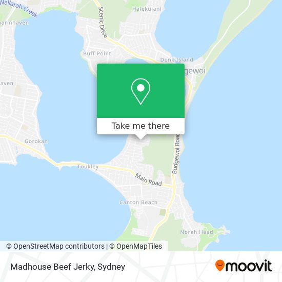 Madhouse Beef Jerky map