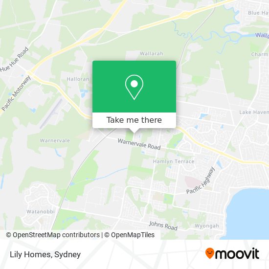 Lily Homes map