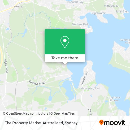 The Property Market Australialtd map
