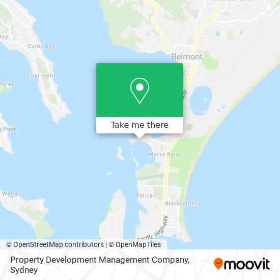 Property Development Management Company map