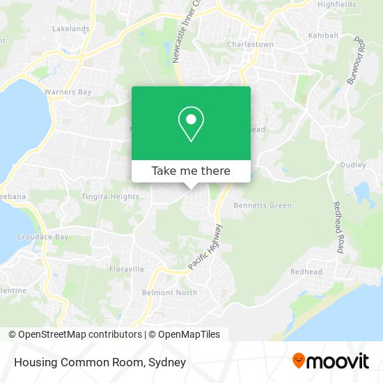 Housing Common Room map