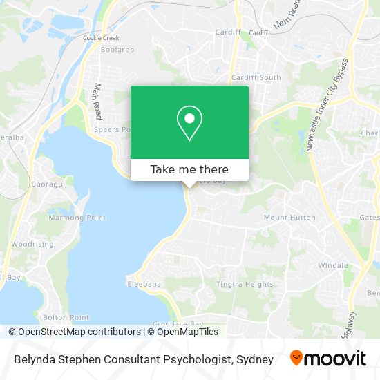 Belynda Stephen Consultant Psychologist map