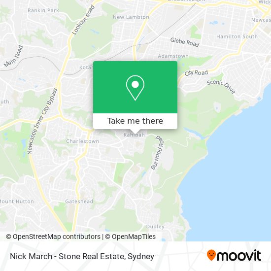 Mapa Nick March - Stone Real Estate