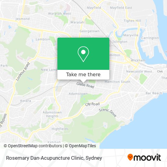 Mapa Rosemary Dan-Acupuncture Clinic