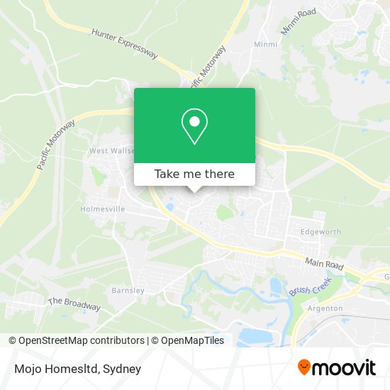 Mojo Homesltd map
