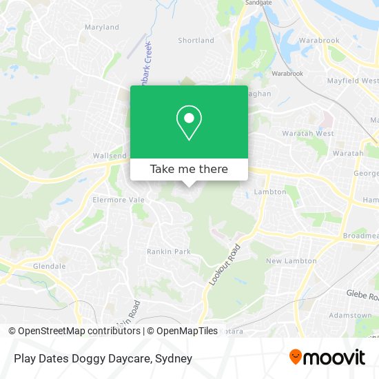 Play Dates Doggy Daycare map