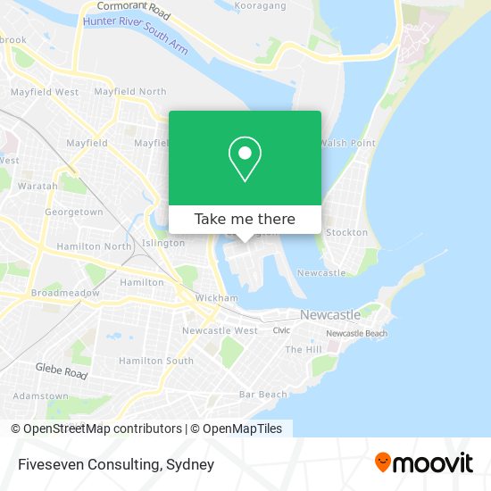 Fiveseven Consulting map