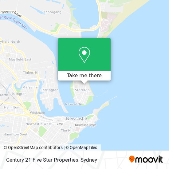 Century 21 Five Star Properties map