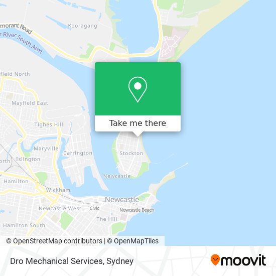 Dro Mechanical Services map