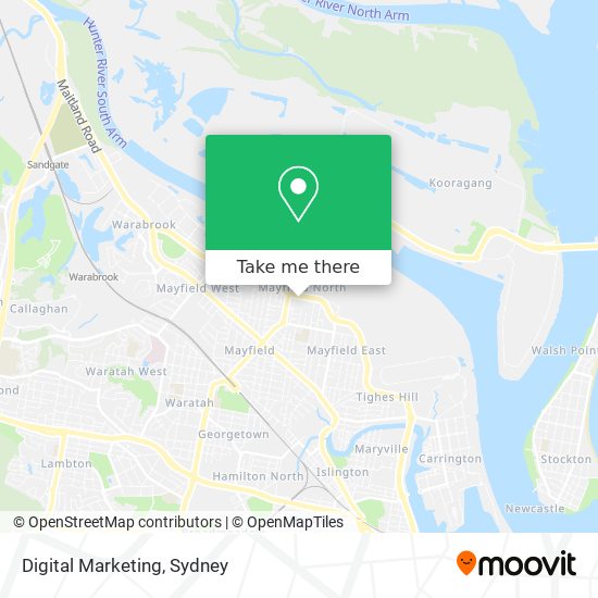 Digital Marketing map