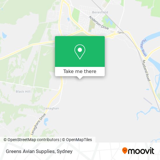 Greens Avian Supplies map