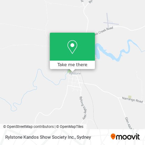 Rylstone Kandos Show Society Inc. map