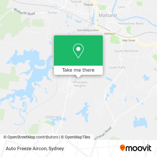 Auto Freeze Aircon map