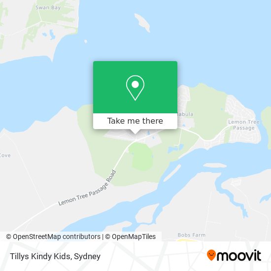 Tillys Kindy Kids map