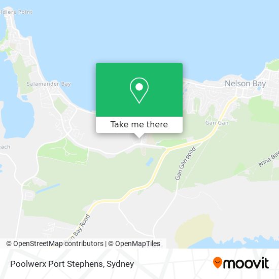 Poolwerx Port Stephens map