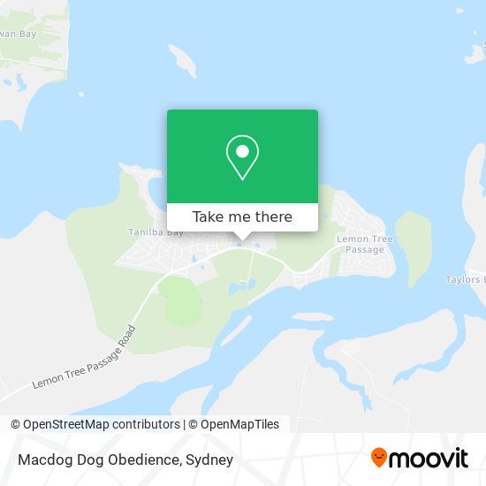 Macdog Dog Obedience map