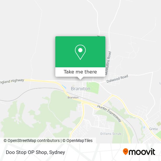 Mapa Doo Stop OP Shop