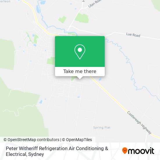 Peter Witheriff Refrigeration Air Conditioning & Electrical map