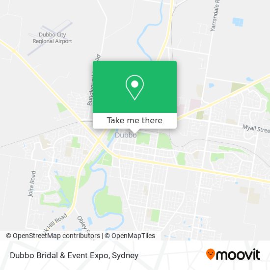 Dubbo Bridal & Event Expo map