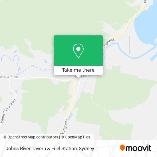Johns River Tavern & Fuel Station map